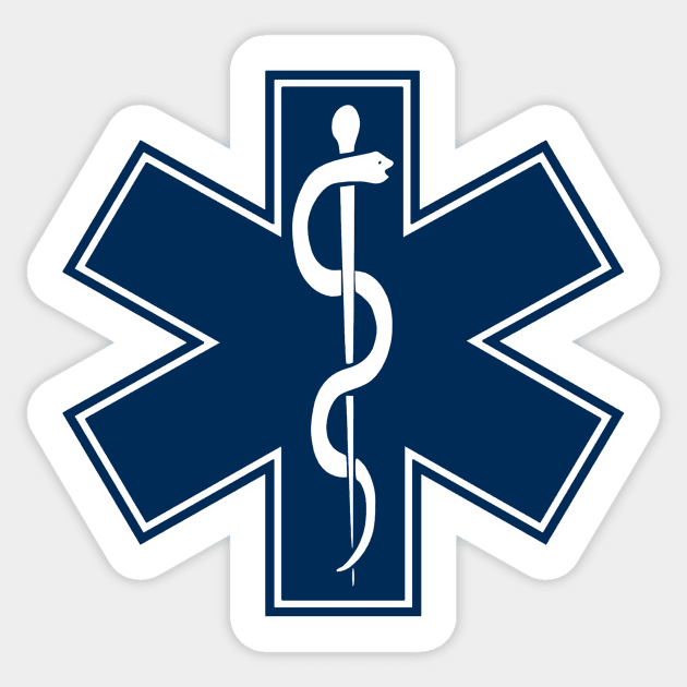 Paramedic EMS EMT Sticker by JerryWLambert